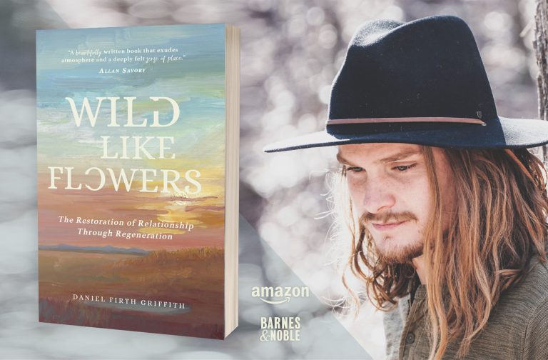 Wild Like Flowers book and photo of the author