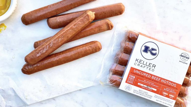 Keller Crafted Regeneratively Sourced Beef Hot Dogs - Land to Market