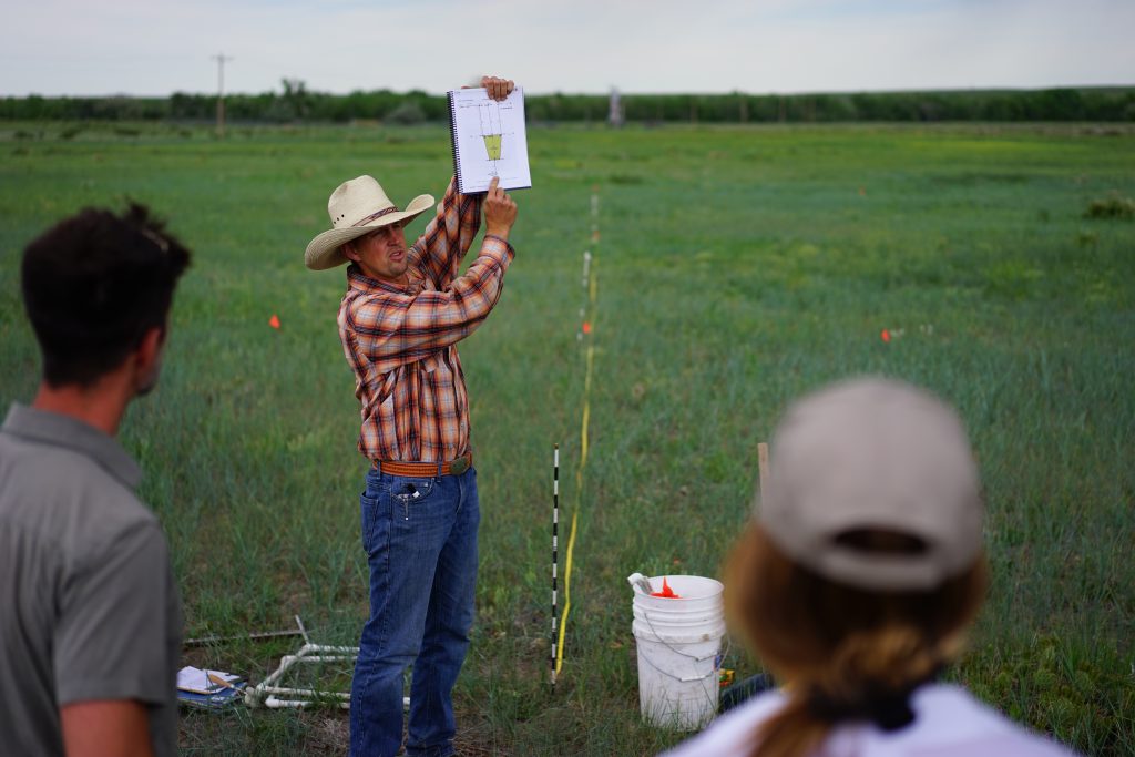 A demonstration of EOV monitoring at West Bijou Ranch