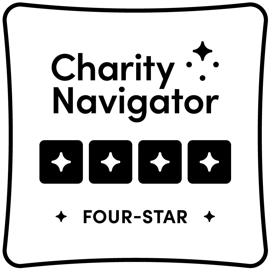 4-star rating by Charity Navigator